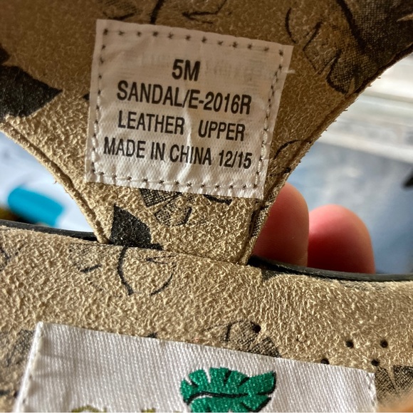 NIB..Golfstream Womens Leather Golf Sandals Size 5 - Picture 7 of 7